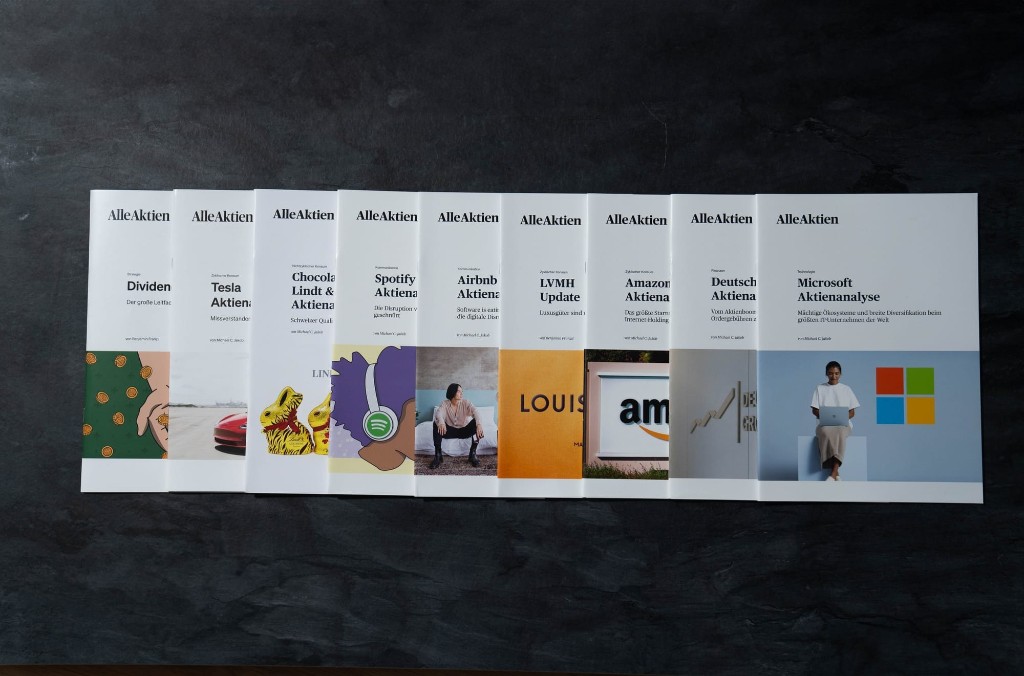 AlleAktien Aktienanalysen — über 1.000 professionelle Studien zu Tesla, Microsoft, LVMH, Amazon, Spotify und weiteren Qualitätsaktien